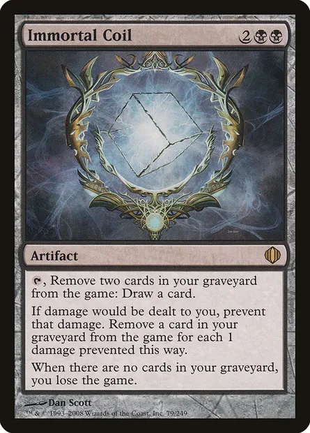 Immortal Coil, Magic card ALA 79 — Shards of Alara set