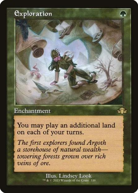 Exploration, Magic card DMR 339 — Dominaria Remastered set