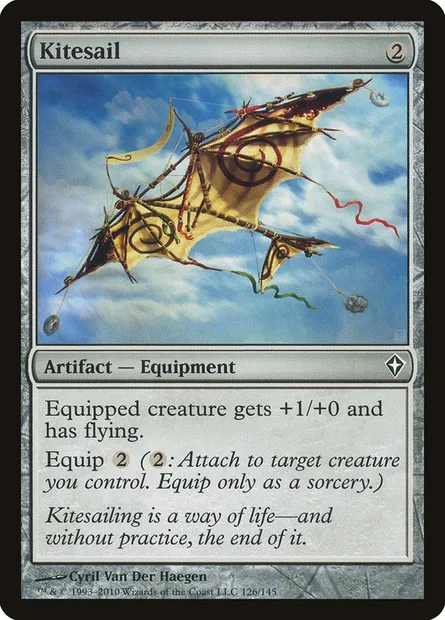 Kitesail, Magic card WWK 126 — Worldwake set