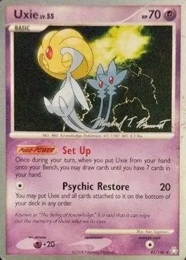 Uxie Lv.55, carte Pokémon WCD10 043 — extension World Championship Decks 2010
