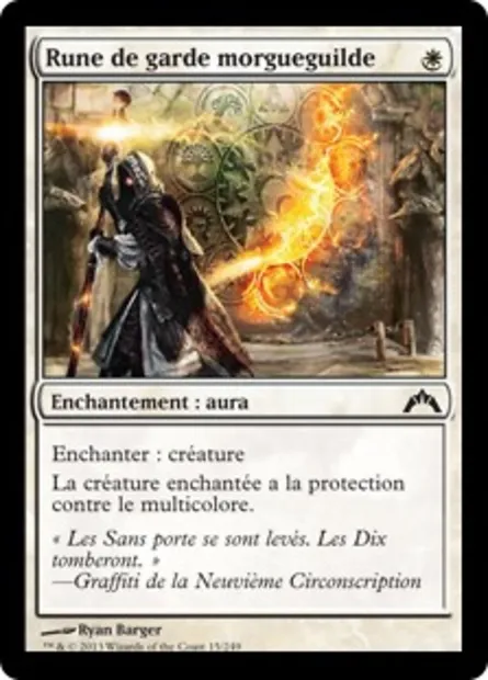 Rune de garde morgueguilde, carte Magic GTC 15 — extension Insurrection