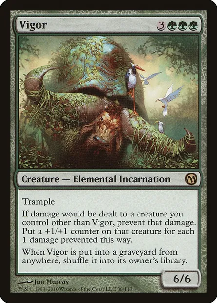 Vigor, Magic card DPA 88 — Duels of the Planeswalkers set