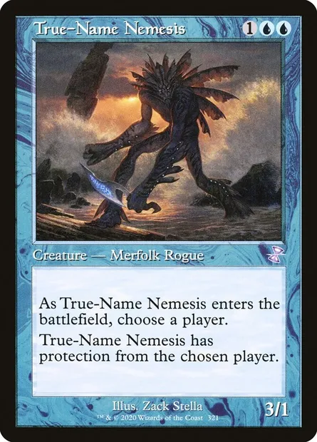 True-Name Nemesis, Magic card TSR 321 — Time Spiral Remastered set