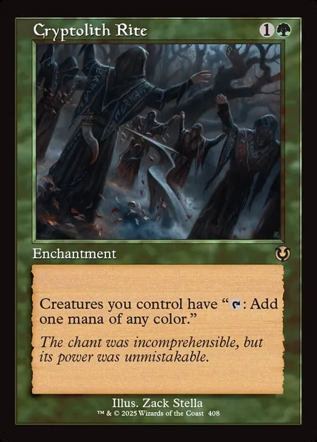 Cryptolith Rite, Magic card INR 408 — Innistrad Remastered set