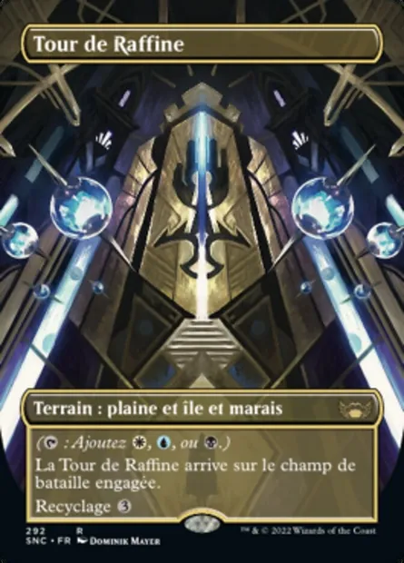 Tour de Raffine, carte Magic SNC 292 — extension Les rues de la Nouvelle-Capenna