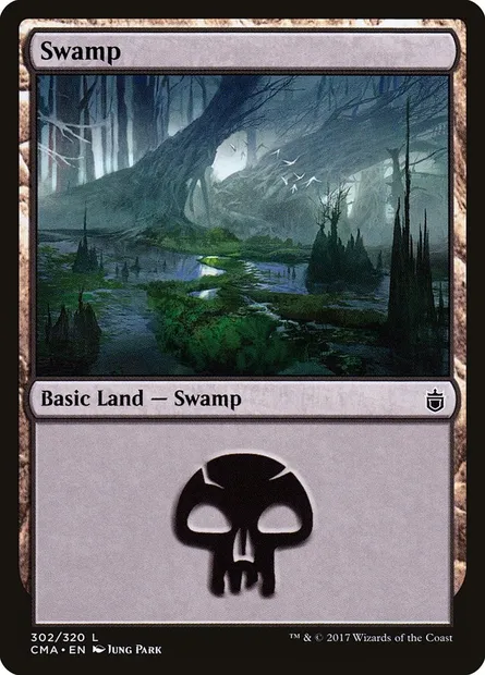 Marais, carte Magic CMA 302 — extension Commander Anthology