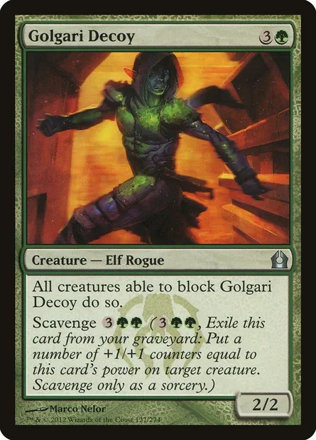 Golgari Decoy, Magic card RTR 127 — Return to Ravnica set