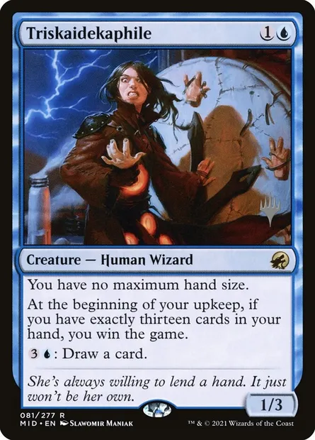 Triskaïdékaphile, carte Magic PMID 81p — extension Innistrad: Midnight Hunt Promos