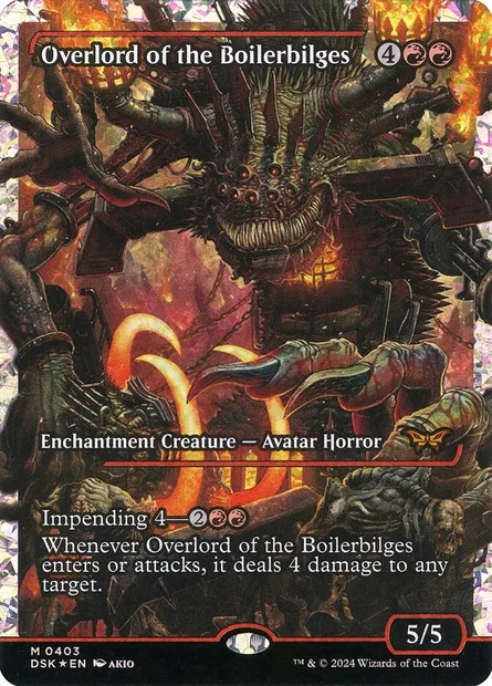 Suzerain de Bouillecale, carte Magic DSK 403 — extension Duskmourn: House of Horror