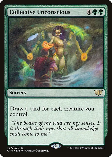 Collective Unconscious, Magic card C14 187 — Commander 2014 set