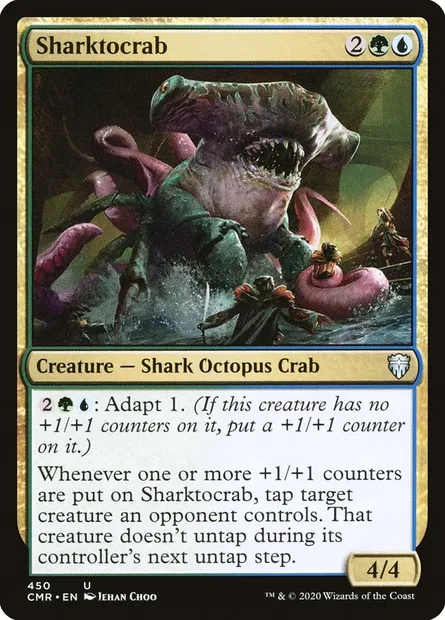 Sharktocrab, Magic card CMR 450 — Commander Legends set