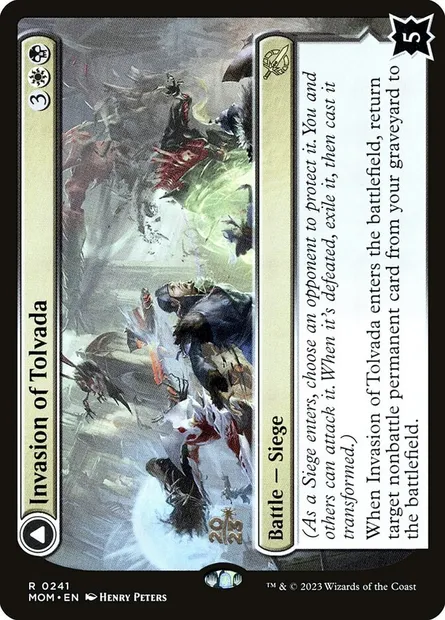Invasion of Tolvada // The Broken Sky, Magic card PMOM 241s — March of the Machine Promos set