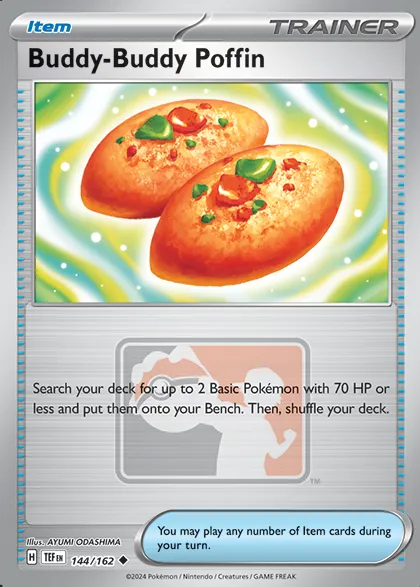Buddy-Buddy Poffin, Pokémon card LGP 144 — League Promos set