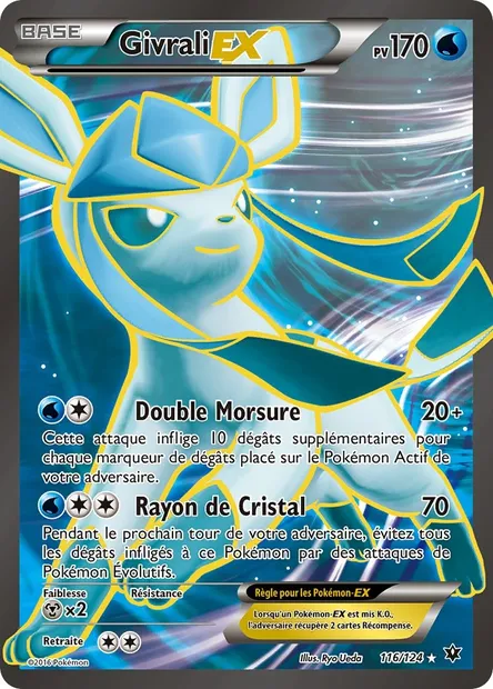 Givrali EX, carte Pokémon FCO 116 — extension Impact des Destins