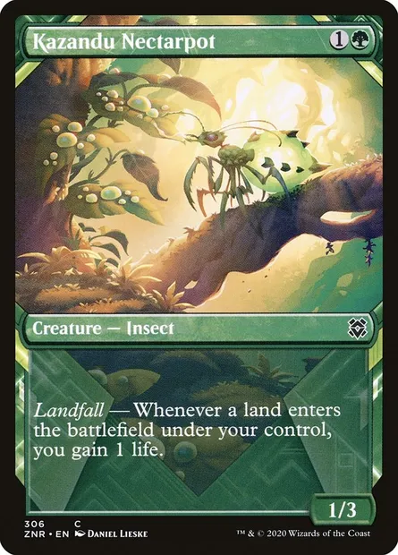 Kazandu Nectarpot, Magic card ZNR 306 — Zendikar Rising set
