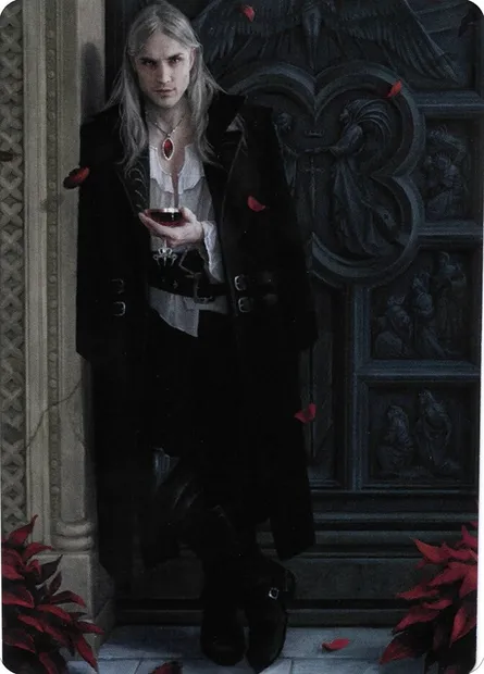 Sorin the Mirthless // Sorin the Mirthless, Magic card AVOW 1 — Crimson Vow Art Series set