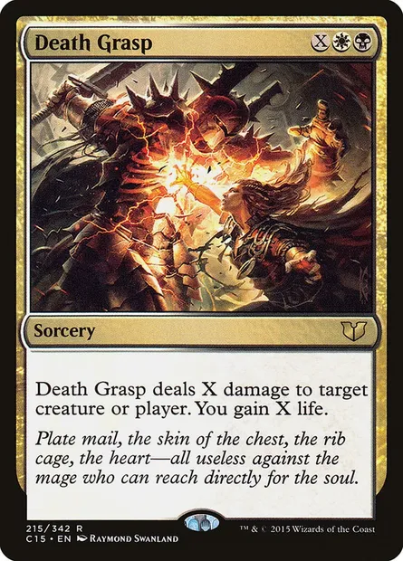 Death Grasp, Magic card C15 215 — Commander 2015 set