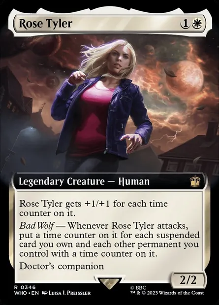 Rose Tyler, Magic card WHO 346 — Doctor Who set