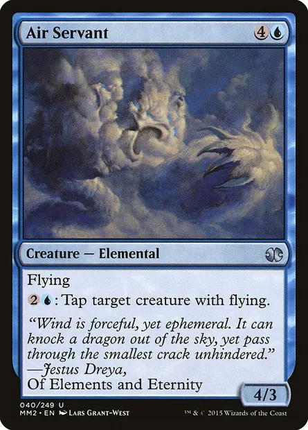 Air Servant, Magic card MM2 40 — Modern Masters 2015 set