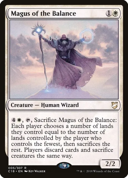 Magus of the Balance, Magic card C18 5 — Commander 2018 set