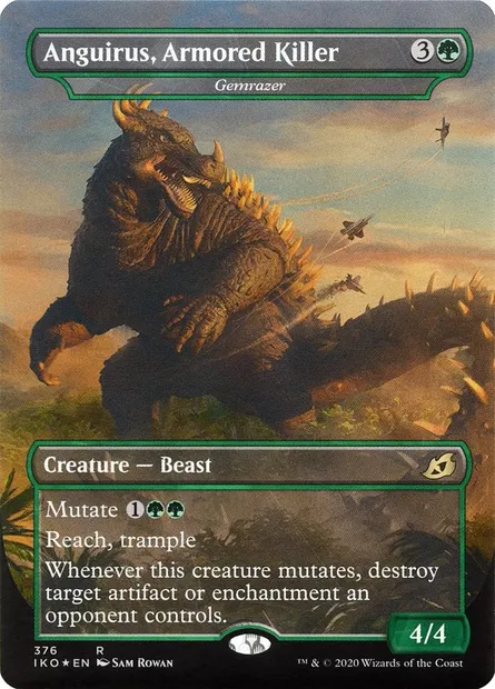 Gemrazer, Magic card IKO 376 — Ikoria: Lair of Behemoths set
