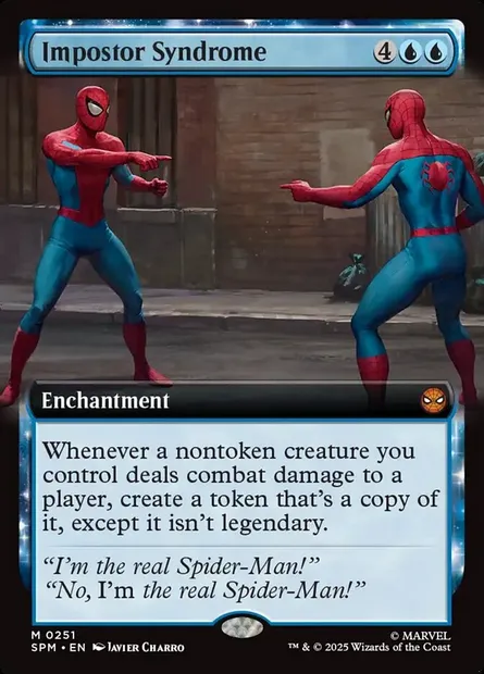 Impostor Syndrome, Magic card SPM 251 — Marvel's Spider-Man set
