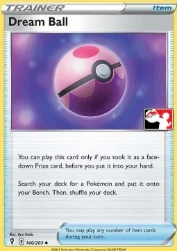 Dream Ball, Pokémon card PPS 146-2 — Play! Pokémon Prize Pack Series set