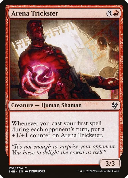 Arena Trickster, Magic card THB 126 — Theros Beyond Death set
