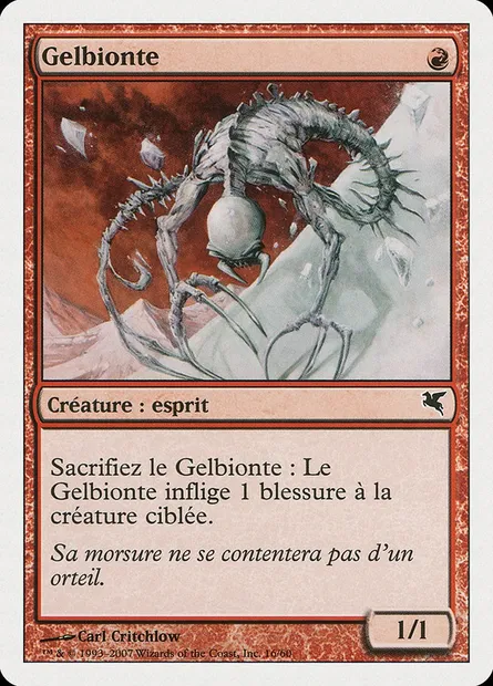 Frostling, Magic card PSAL C16 — Salvat 2005 set