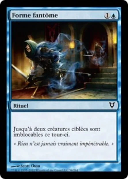 Forme fantôme, carte Magic AVR 56 — extension Avacyn ressuscitée