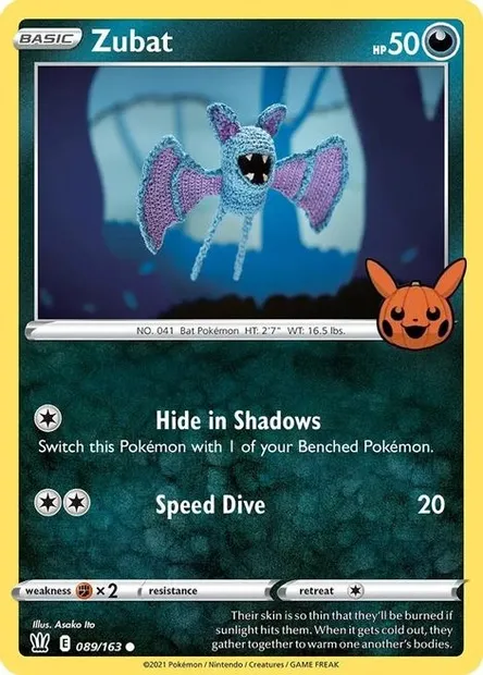 Nosferapti, carte Pokémon TOT22 089 — extension Trick or Trade