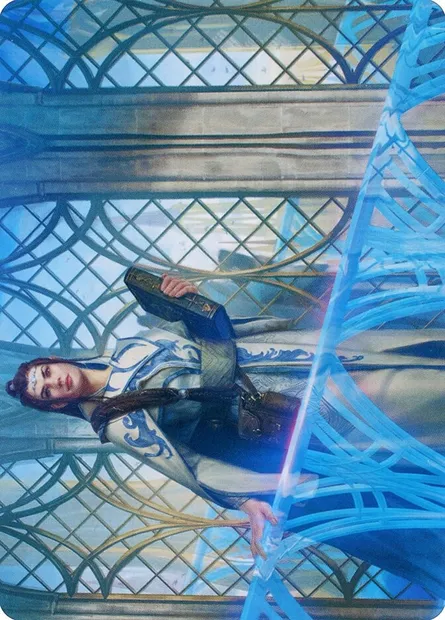 Hurkyl, Master Wizard // Hurkyl, Master Wizard, Magic card ABRO 10 — The Brothers' War Art Series set