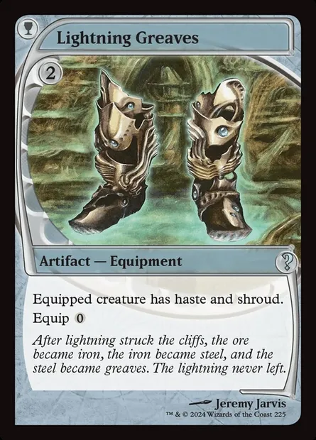 Jambières d'éclair, carte Magic MB2 225 — extension Mystery Booster 2