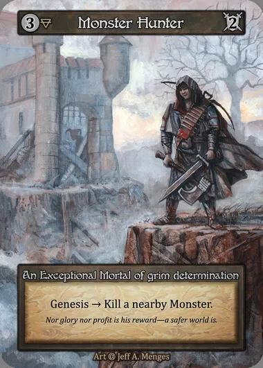Monster Hunter, carte Sorcery ALP 104 — extension Alpha