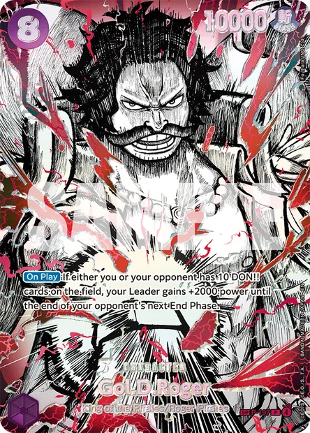 Gol.D.Roger, One Piece card P-107 — Promotion card set