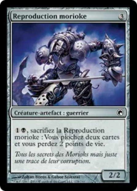 Reproduction morioke, carte Magic SOM 178 — extension Cicatrices de Mirrodin