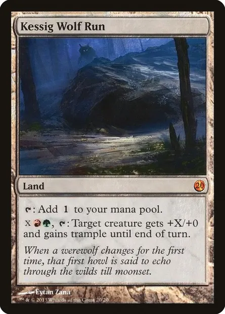 Kessig Wolf Run, Magic card V13 20 — From the Vault: Twenty set