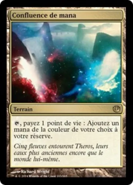 Confluence de mana, carte Magic JOU 163 — extension Incursion dans Nyx