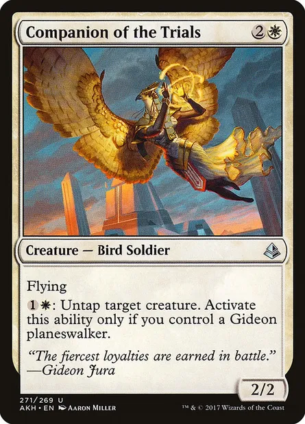 Companion of the Trials, Magic card AKH 271 — Amonkhet set