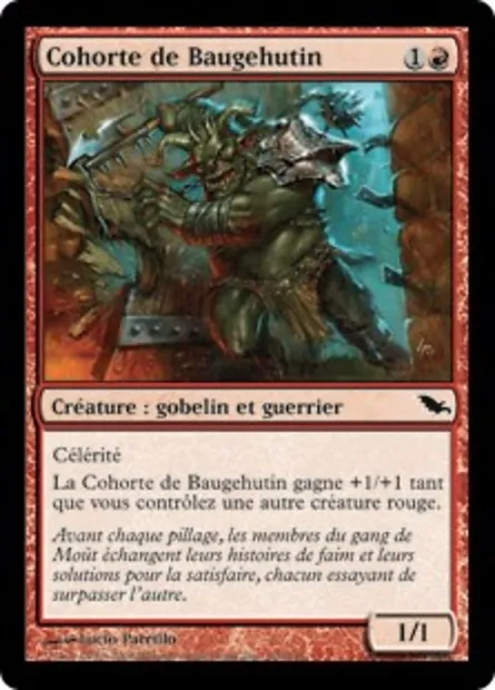 Cohorte de Baugehutin, carte Magic SHM 100 — extension Sombrelande