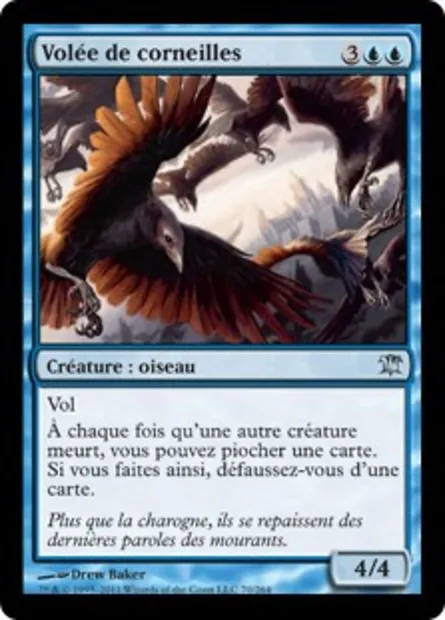 Volée de corneilles, carte Magic ISD 70 — extension Innistrad