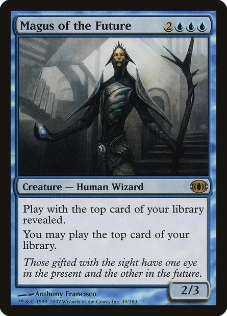 Mage de l'avenir, carte Magic FUT 40 — extension Vision de l'Avenir