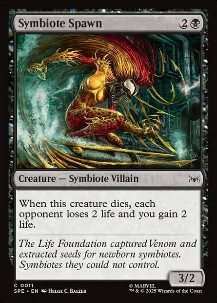 Symbiote Spawn, Magic card SPE 11 — Marvel's Spider-Man Eternal set