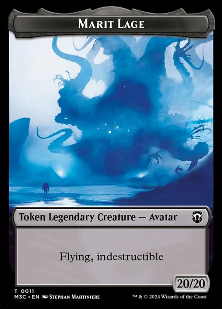 Marit Lage, carte Magic TM3C 11 — extension Modern Horizons 3 Commander Tokens