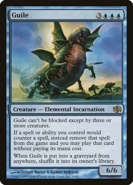 Guile, Magic card DD2 14 — Duel Decks: Jace vs. Chandra set