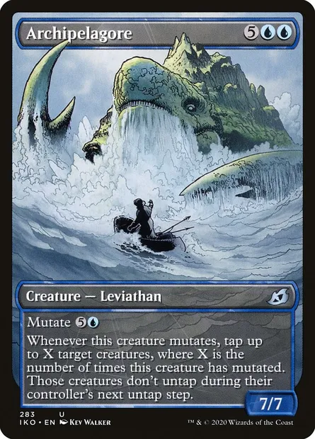 Archipélagore, carte Magic IKO 283 — extension Ikoria: Lair of Behemoths