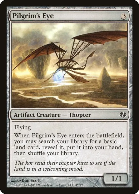 Pilgrim's Eye, Magic card DDI 47 — Duel Decks: Venser vs. Koth set