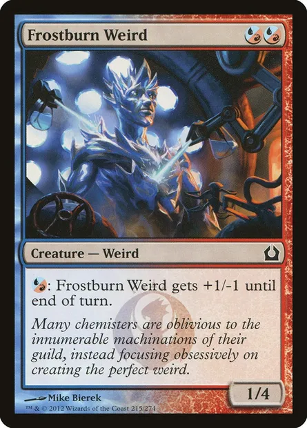 Frostburn Weird, Magic card RTR 215 — Return to Ravnica set