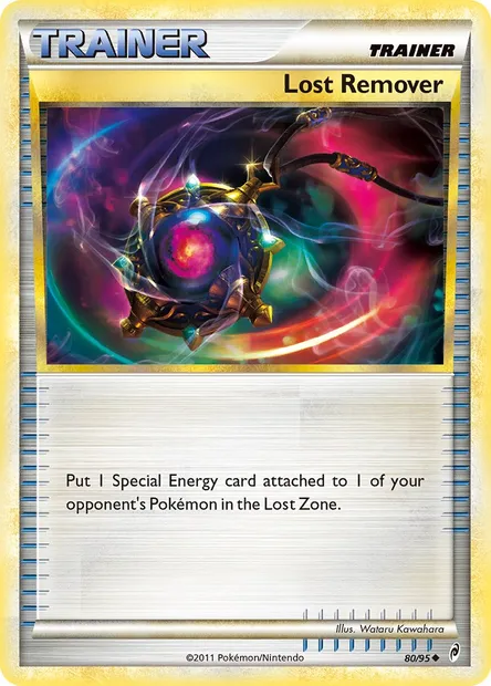 Nettoyeur perdu, carte Pokémon CL 80 — extension L'appel des Légendes