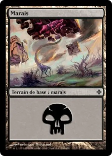 Marais, carte Magic ROE 240 — extension L'ascension des Eldrazi